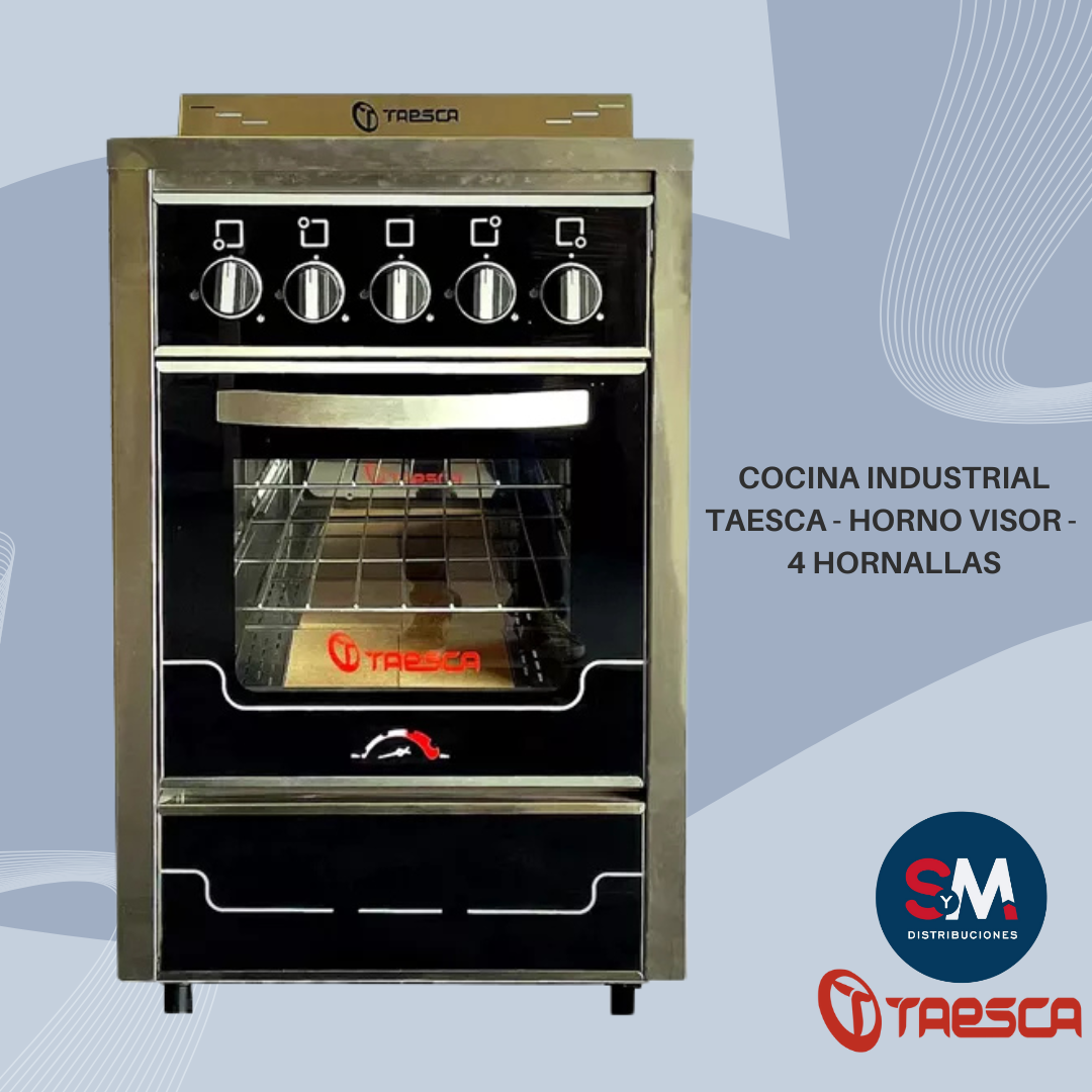 COCINA TAESCA ROMA - HORNO VISOR 4H
