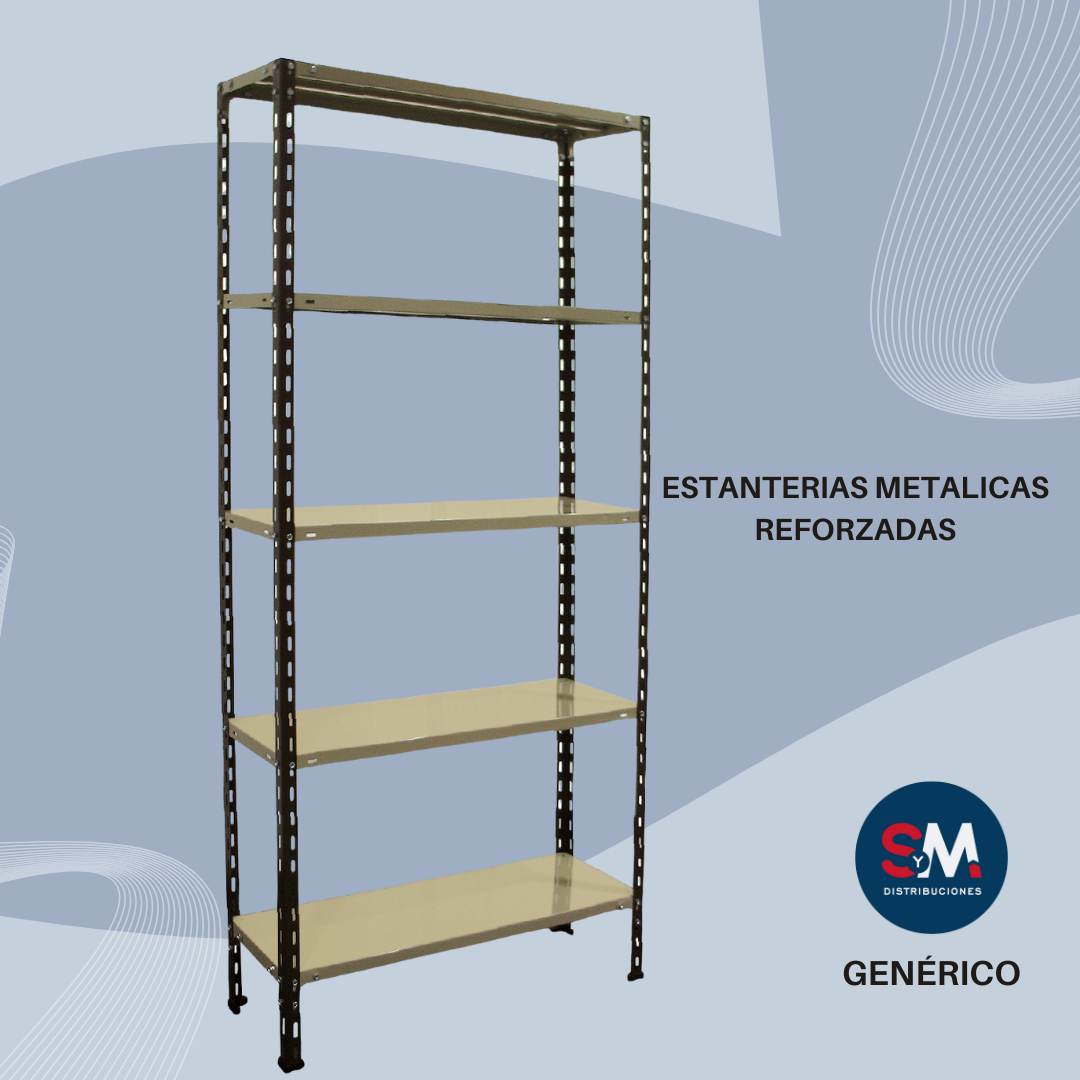 ESTANTERIAS METALICAS REFORZADAS