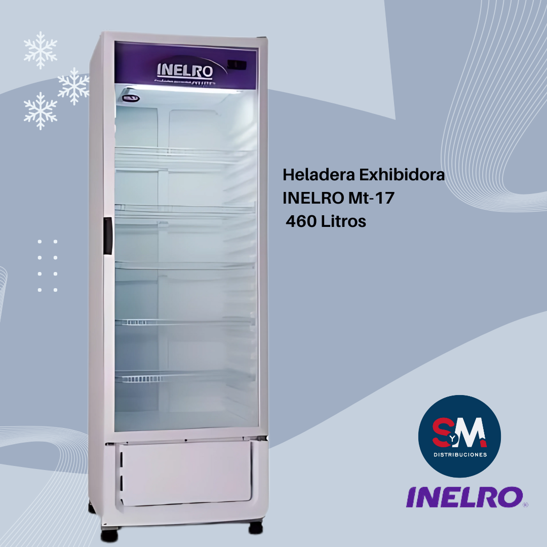 EXHIBIDORA VERTICAL  INELRO MT-17 - 460 litros