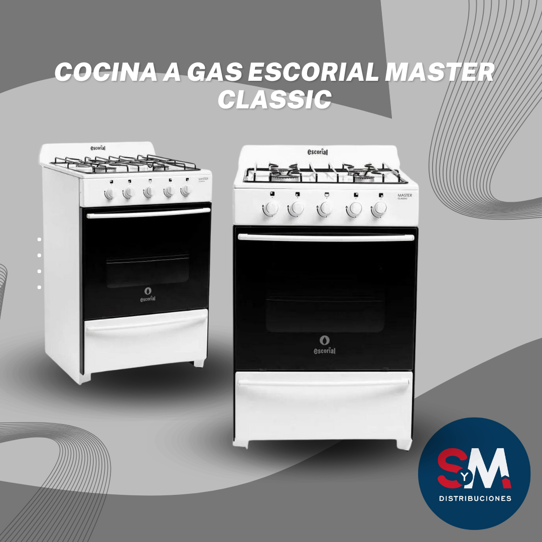 COCINA A GAS ESCORIAL MASTER CLASSIC