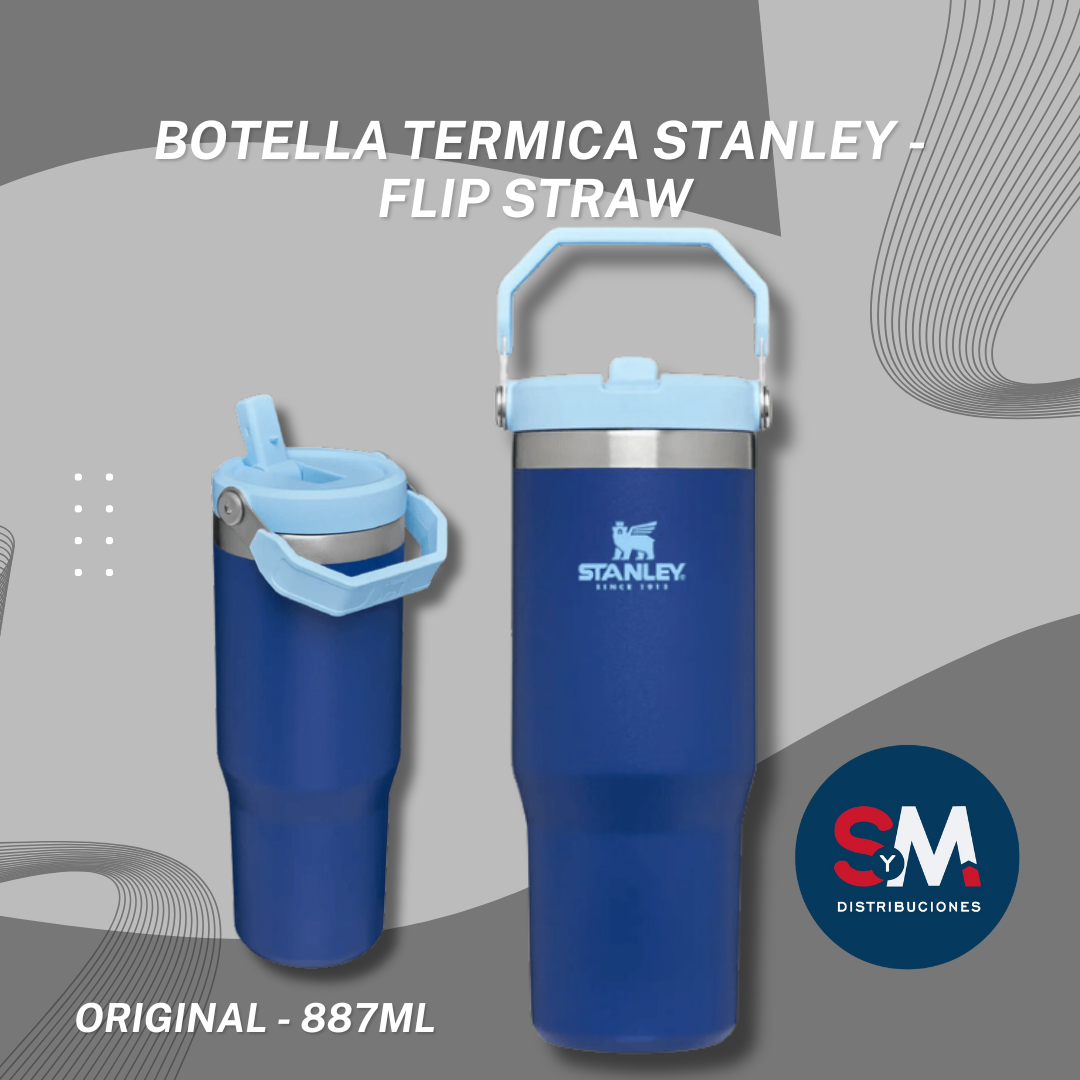 BOTELLA TERMICA STANLEY - FLIP STRAW - 887ML