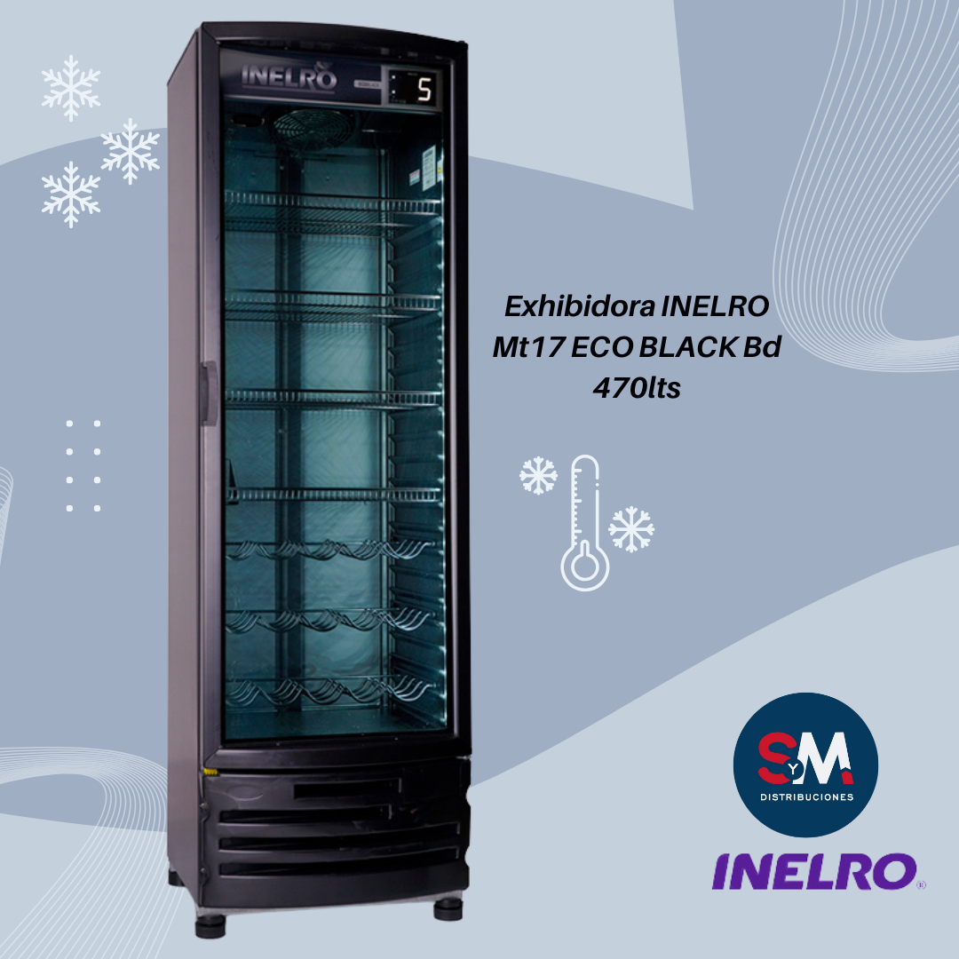 EXHIBIDORA VERTICAL INELRO MT-17 ECO BLACK