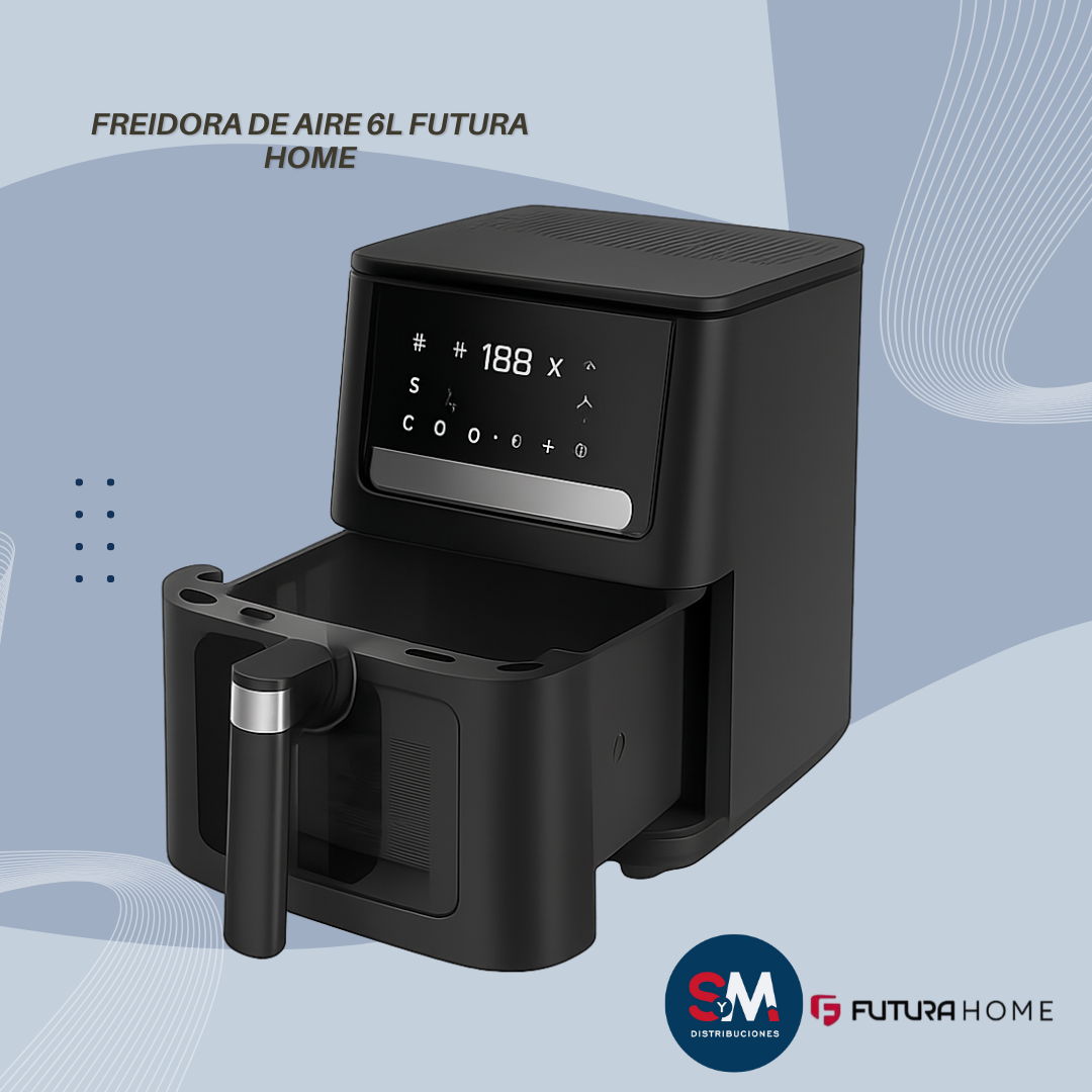 FREIDORA DE AIRE 6 LITROS -  FUTURA HOME